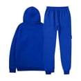 thumbnail image 3 of Mens Long Sleeve, Tracksuit with Hooded Pullover and Elastic Waist, 3 of 4