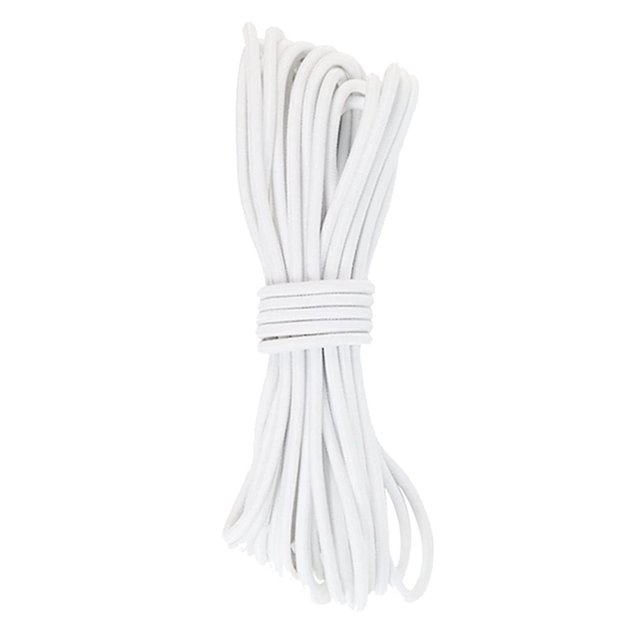 Cordon Élastique 10 Mètres 2.5mm Corde Extensible Couture DIY Multi-Fonctionnel Lacet Accessoire Type 21