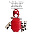 thumbnail image 4 of relayinert Protection Fiable Ensemble d'Uniforme de Taekwondo Qualité Professionnelle Confortable à Porter Plusieurs Tailles Rouge et Bleu Convient 155-165CM, 4 of 6