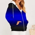 thumbnail image 4 of Veste Chandail à Capuche Zippée à Manches Longues Décontractée pour Femme, 4 of 6