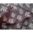 thumbnail image 4 of oneOone Silk Tabby Fabric Leaves & Floral Block Decor Fabric Printed BTY 42 Inch Wide, 4 of 4
