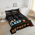 thumbnail image 4 of Erosebridal Cartoon Basketball Bedding Twin Comforter Set, Ball Sports Down Comforter, Kids Teens, Breathable 2 Pieces, 4 of 8