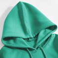 thumbnail image 3 of Rbaofujie Chandails d'Automne pour Femmes Chandail à Capuche à Cordon Mode à Manches Longues Imprimé Haut à Capuche Coa Vert Chandails à Capuche pour Femmes, 3 of 5