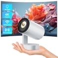 thumbnail image 1 of Salange LCD Native 720p HD Mini Smart Portable Projector Home Theatre Android11 with Wifi, 1 of 10
