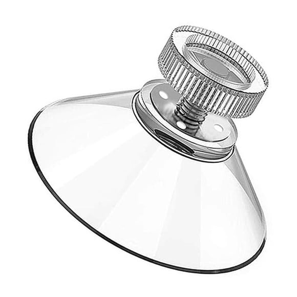Suction Cup Glass Suction Pads, 41mm Clear PVC Plastic Sucker Pads, Without Hooks, Extra Strong Adhesive Suction Holder, Heavy Duty Suction Cup Hooks, 1 Pcs, 1.61 Inches