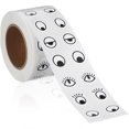 thumbnail image 1 of 1 Roll Eye Stickers Cute Sticker Eyes Self Adhesive Eye Stickers Cartoon Eye Stickers For Crafts Decors Scrapbooks, 1 of 8