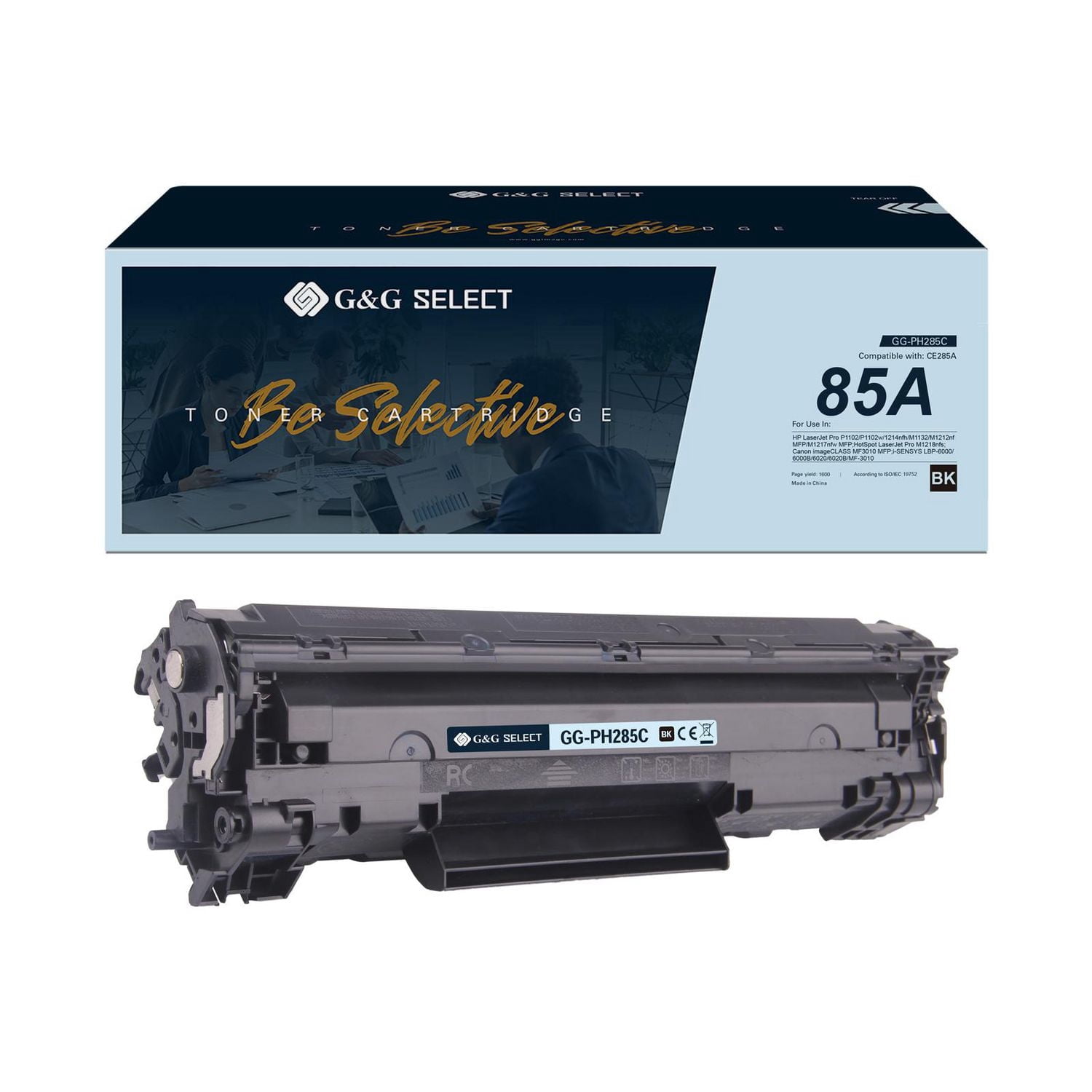 G&G Select HP CE285A Nouvelle cartouche de toner noire compatible