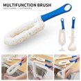 thumbnail image 1 of Oleegame 1PC Cleaning Brush Wine Brush Cup Glass Handle Long Kitchen Bottle 2PC Cleaning Sponge Cleaner Kitchen，Dining & Bar Blue, 1 of 7