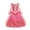 B#Pink Dress, variant on Princess Birthday Dress Girls Pink Costume Halloween Christmas Fancy Cosplay Party Outfits (w/Accessories)