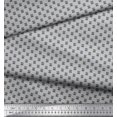 thumbnail image 3 of Soimoi Poly Georgette Fabric Geometric Small Print Fabric by Yard 42 Inch Wide, 3 of 3