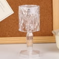 thumbnail image 2 of Feltree Ornaments Exquisite Crystal Table Lamp Transparent Soft Eye- Small Table Lamp Home Bedroom Living Room Ambient Light, 2 of 8