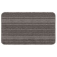 thumbnail image 1 of Mainstays Olin 18x30 Tufted Accent Mat, Machine Washable, Non-Slip, Striped Grey/White, for Kitchen, Hallway, Mudroom, 1 of 5