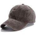 thumbnail image 1 of Casquette de Baseball Décontractée Unie pour Enfants Unisexe, Ajustable, Délavée, 1 of 4