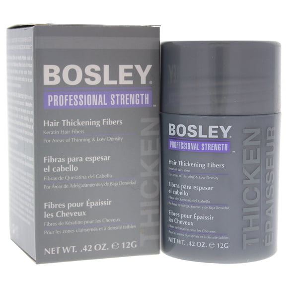 Bosley Fibres Épaississantes pour Cheveux Professional Strength, Brun Foncé, 0,42 oz