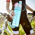 thumbnail image 3 of Glass&Bottle Must-Have Portable Mist Water Bottle for Outdoor Activities Multifunctional Sports Hydration Bottle with One-Click Mist Lightweight Hydration Solution for Hiking and Running, 3 of 3