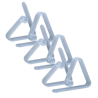 Mistaha Pinces à Nappe Transparentes pour Repas en Plein Air Sécurisés - Pinces en Plastique Premium pour Maison, Fête, Pique-Nique, Restaurant - Lot de 6 Pcs