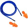 thumbnail image 5 of Chockeie 20 Pairs Cord Earplugs Reusable Silicone Ear Plugs with Rope Noise Canceling Earplug for Sleeping Hearing Protection, Blue, 5 of 5