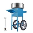 thumbnail image 1 of KFFKFF Commercial Cotton Candy Machine with Cart Sugar Floss Maker 1000W Blue, 1 of 9