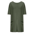 thumbnail image 4 of AherBiu Women's Casual Short Sleeve Backless Romper, Medium, 4 of 7