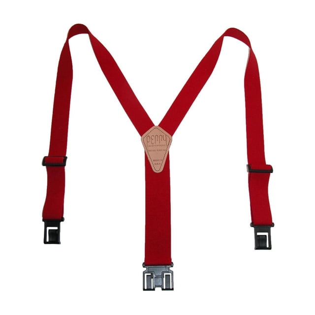 Perry Suspenders Tall Elastic 1.5 Inch Wide Hook End Suspenders (Men's)