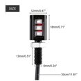 thumbnail image 3 of Universal Motorcycle Car SMD 3LED License Plate Light Screw Bolt Lamp Bulbs, 3 of 9