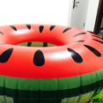 thumbnail image 3 of 75Cm Inflatable Swimming Ring Watermelon Pool Float Swim Tube For Adult Children, 3 of 6