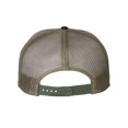 thumbnail image 2 of Richardson Seven-Panel Trucker Cap, One Size, BlackCamoLoden, 2 of 2