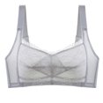 thumbnail image 1 of Timegard Plus Size Bras for Women No Underwire Lace Lightweight Full Coverage Comfort Daily Bralette, 1 of 7