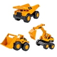 thumbnail image 5 of C Giant Dump Truck Toy Friction Drive Abs Material For Children Sand Pit Transport Concentration Cultivation, 5 of 5