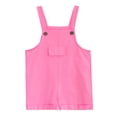 thumbnail image 4 of Rhuody Combinaison une-Pièce à Col Ras du Cou pour Filles Sans Manches Short Uni Salopette pour Enfants Tenue Mode Rose 11-12 Ans, 4 of 4