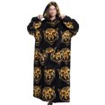 thumbnail image 1 of LUXUR Chemises de Nuit à Capuche pour Femmes, Robe de Nuit, Robe de Sommeil, Imprimé Léopard, 1 of 2