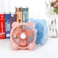 thumbnail image 4 of Mini Ventilateur de Bureau Portable Ventilateur Personnel Ventilateur de Bureau 2 Vitesses Réglables Ventilateur Électrique de Refroidissement Alimenté par USB, 4 of 6