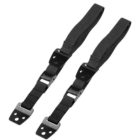 KAKOWELY Heavy Duty TV Safety AntiTip Strap with Wall Anchor for Furniture Black Metal Buckles Adjustable 10 Minutes Installation,37.4"X1.65"X0.12"