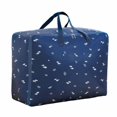 thumbnail image 1 of Baohd Sac de Rangement Sac de Voyage Pochette à Jouets Pratique Durable Extérieur Résistant à l'Usure Anti-Poussière Paquet de Voyage Poisson Bleu, PVC TTG, 1 of 6