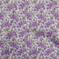 thumbnail image 1 of oneOone Georgette Viscose Purple Fabric Florals Sewing Craft Projects Fabric Prints By Yard 42 Inch Wide, 1 of 4
