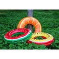 thumbnail image 3 of Fruit Pool Float, Watermelon Tube Ring Inflatable Durable Summer Swim Pool Party Float, 3 of 5