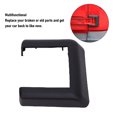 thumbnail image 3 of Car Rear Door Tailgate Hinge Cover Durable ABS Long Lasting Replacement for JK JKU 2007-2018, 3 of 7