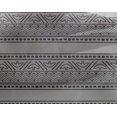 thumbnail image 4 of oneOone Georgette Viscose Fabric Leaves & Chevron Block Fabric Prints By Yard 42 Inch Wide, 4 of 4
