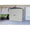 thumbnail image 1 of Spacemaker Patio Shed, 6x3, Flute Grey and Anthracite, 1 of 8