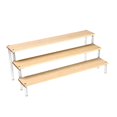 thumbnail image 4 of Clear Acrylic Display Riser Shelf Storage Organizer Jewellery Display 3 Tiers, 4 of 7