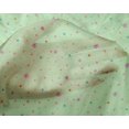 thumbnail image 4 of oneOone Silk Tabby Fabric Dot & Flower Floral Print Fabric BTY 42 Inch Wide, 4 of 4