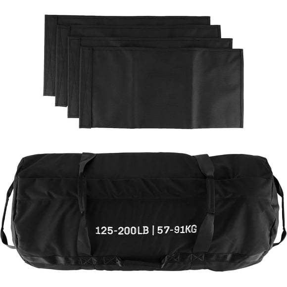 Adjustable Fitness Sandbag - Multi Purpose Training Sandbag for Strength Conditioning and Full Body Exercise