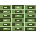 thumbnail image 1 of Ahgly Company Machine Washable Indoor Rectangle Transitional Green Area Rugs, 7' x 10', 1 of 7
