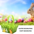 thumbnail image 4 of karymi Portable Non-Woven Basket Decoration Easter Basket Home Textile Storage Storage Container Up to 45% off, 4 of 7