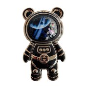 Cute Phone Stand Holder,Cell Phone Astronaut Hidden Kickstand for Desk,Astronaut Phone Holder,Adjustable Tablet Phone Stand with 3D Moving Star Sequins for Girls Women