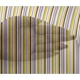 thumbnail image 3 of oneOone Tissu en Viscose Chiffon Multicolore Rayé Imprimé au Mètre 42 Pouces de Large, 3 of 3