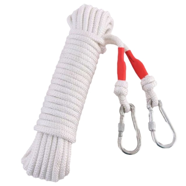 Heavy-Duty Nylon Fire Rope with Thick Core | High-Visibility Emergency Rope for Residential, Commercial & Industrial Use | Meets Safety Standards
