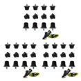 thumbnail image 4 of Transemion 12 Pcs Accessoires de Football Pointes de Chaussures pour Performance Ultime Antidérapantes Pointes de Chaussures de Football 3Ensemble, 4 of 6