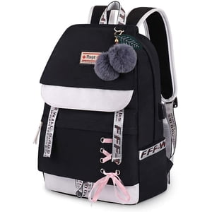 School Backpack Girls Satchels Boys School Bags With Ergonomic Design Backpack Campus Backpack Nylon Waterproof Daypacks Women Leisure Backpack Teenagers Backpacks Fashionable School Bag