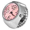 thumbnail image 3 of Men Women Finger Watch, Adjustable Ring Watch Round Dial Roman Numeral Quartz Watch Ring, 3 of 7